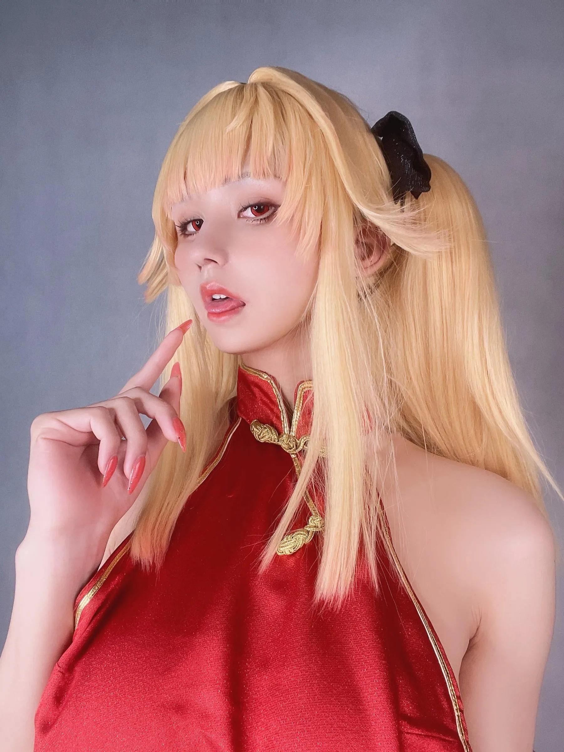 桜满三时 – NO.04 萌姬联合 旗袍-自拍 29P [30P]插图2